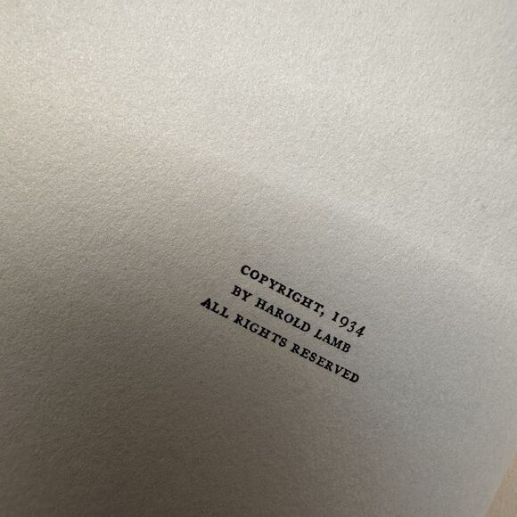 OMAR KHAYYAM, A LIFE by Harold Lamb HC 1936 Persian Author Biography - Picture 7 of 9